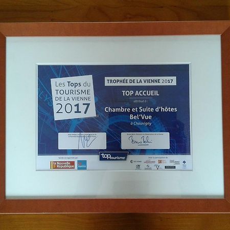 Chambres D'Hotes Bel'Vue Chauvigny Ngoại thất bức ảnh